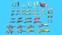 Ultimate stylized weapons pack- Lowpoly
