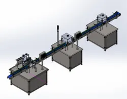 Vaccum Perfume Filling Line/Vakumlu Parfum Dolum Hattı