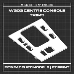 W202 / S202 Centre Console Trims