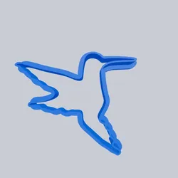 3D Printer Parts STL Download - cortador colibrí by Danti