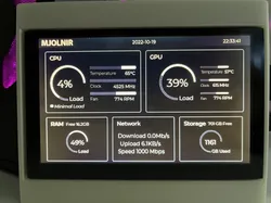AIDA64 Monitor 800*480 Capacitive Touch Screen