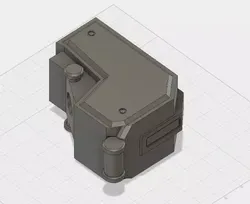 Bastion Head 3D model scale inspired by Overwatch STL 3D print model
