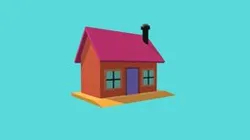 Casa Low Poly • House Low Poly