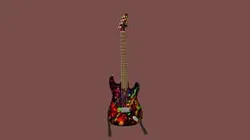 Coloured_electric_guitar