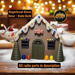 Gingerbread House Radio / Decor