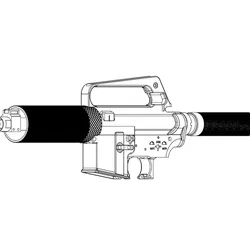 MGS - Patriot Pistol Airsoft Body Kit (AEG)