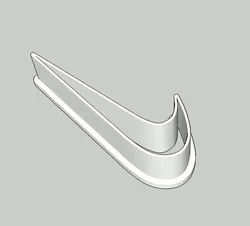 Nike Cookie Cutter 3D print model