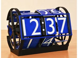 Non-Split Flap Digital Clock
