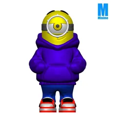 Other STL Download - Hooded Minionby MiniMe_3d