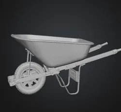 Single Wheel Wheelbarrow