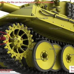 Tiger Tank Transport Track.(STL-16-35)
