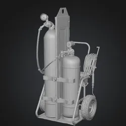 Torch Gas Cylinders Set