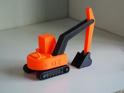 Toy excavator