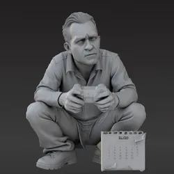 3D Printable Frustrated GTA VI Gamer Version B