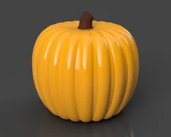 A Pumpkin - Single and Multi-Material