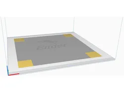 Bed level test for Ender 3