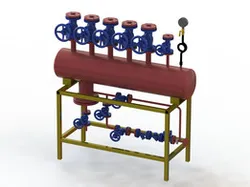 Distribution steam manifold