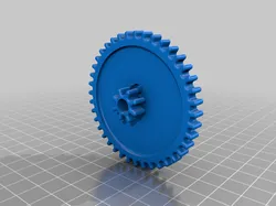Double Gear With 8 and 40 Teeth