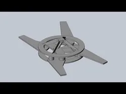 Efficient Ornithopter Wingflap Drive Mechanism Prototype 3D print model