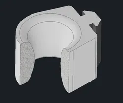 FILAMENT GUIDE FOR EXTRUSION