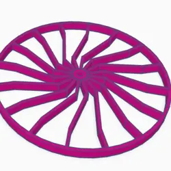 gratuită de Other STL Descărcare - updated flying disc - James2710