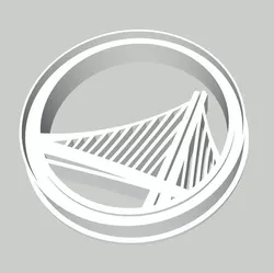 GSW Logo Cookie Fondant Cutter 3D print model