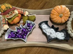 Halloween Bat Candy Dish
