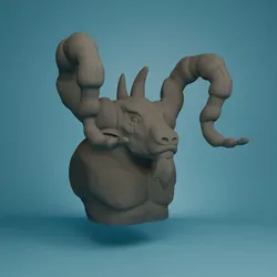 Home Decorations & Ornaments STL تنزيل - minotaur warrior - Arpan Bhengra