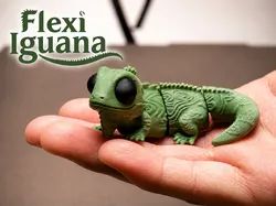 Iguana Articulada  - Modelo de impresión 3D gratuito