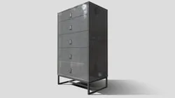 Iridium - Storm Grey - Chest Of Drawers
