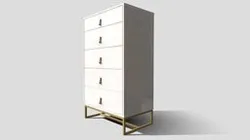 Iridium - White - Chest Of Drawers