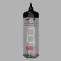 IV-3 VFD - vacuum florescent display tube