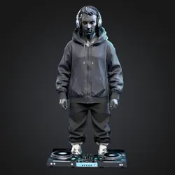 Midget Male DJ
