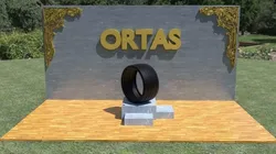 ORTAS TIRE NO 23 GAME READY AND 3D PRINTABLE 3D print model
