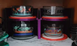 Pyrex Bowl Shelf/Stack