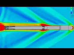 Space-X Falcon Heavy Aerodynamics Model 3D print model
