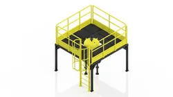 Tanque Metálico com Plataforma | Metal Tank with Platform