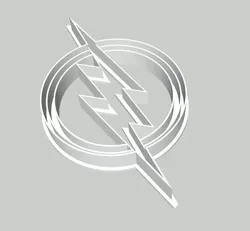 The Flash Cookie Fondant Cutter 3D print model