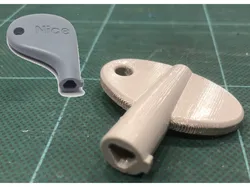 Triangular Release Key - NICE Motor