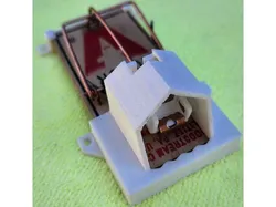 Victor Compatible Mouse Trap Hood with Hold Down and Back Hold Down