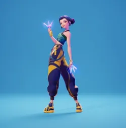 ZOEY FROM K-POP DEMON HUNTERS