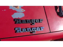 1987 Ranger Fender emblem