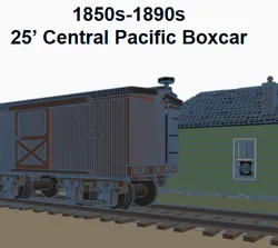 25' CP Boxcar (HO SCALE)