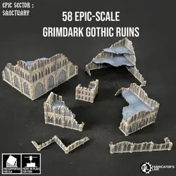58 Epic-scale Grimdark Gothic ruins