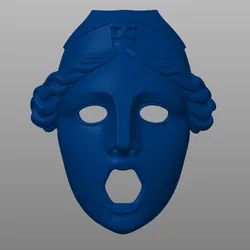 Athena`s Statue Mask