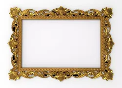 carved frame