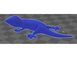 Deco Gecko - mag belly