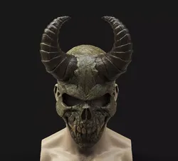 Demon Scull Mask - mobile jaw