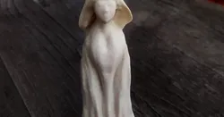 Devil woman sculpture