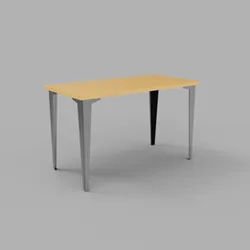 DIY Dining Table Leg Design – CNC Laser Cutting Ready